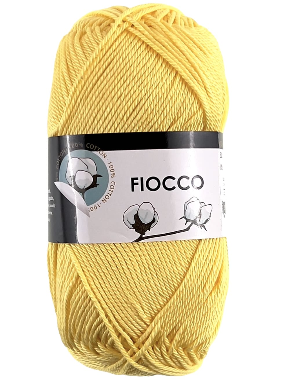 Fiocco Baumwollgarn Gelb 7216